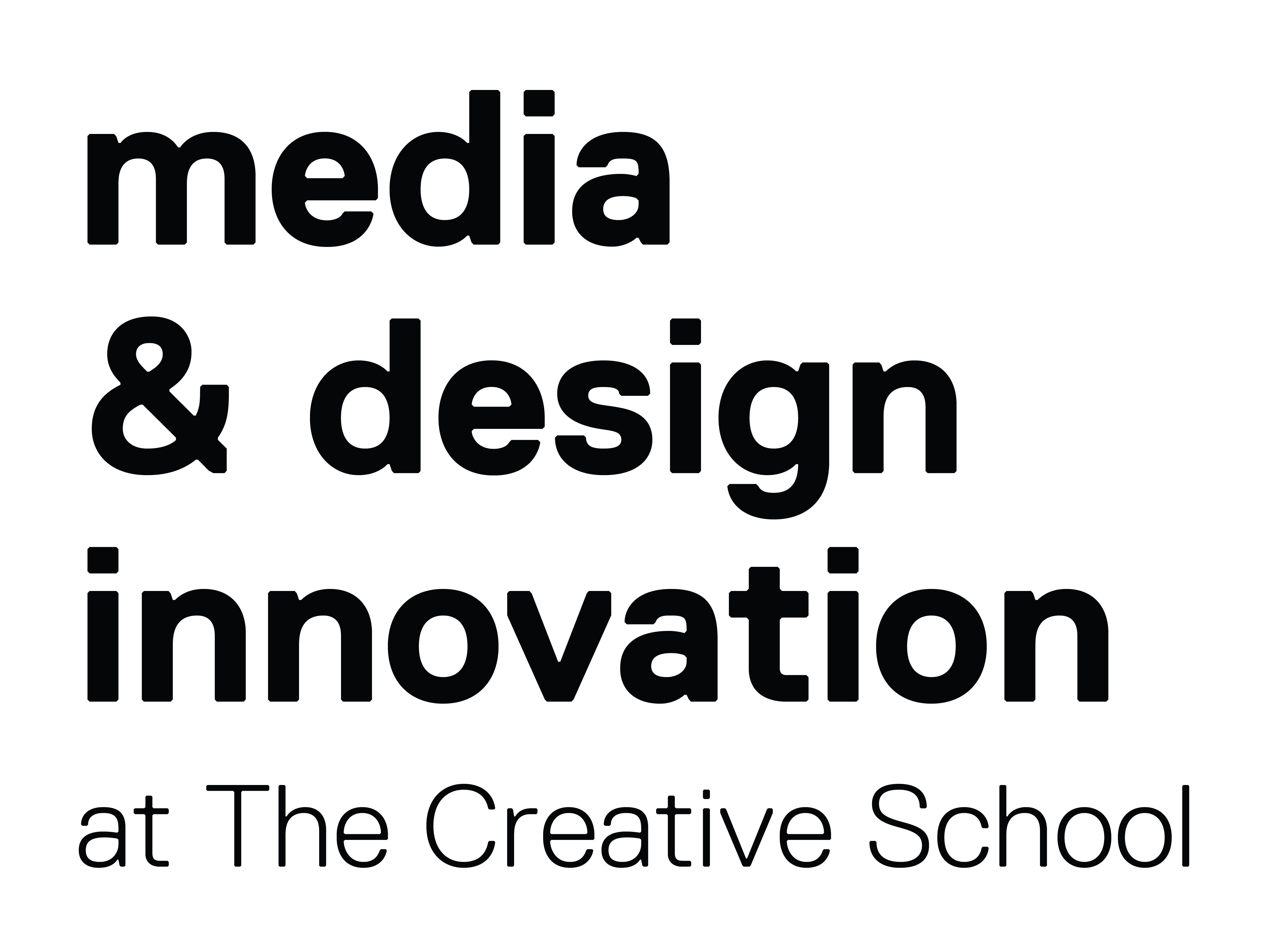 logo reads Media and Design Innovation 