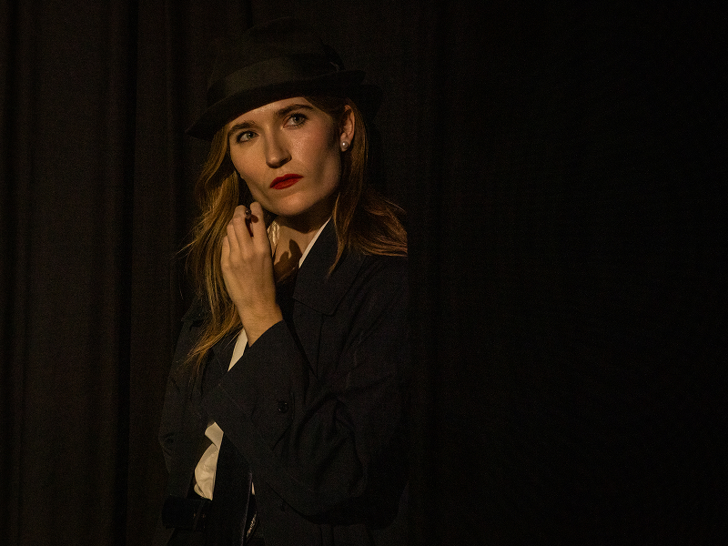 Ella performs in Clown X as a dectective. 