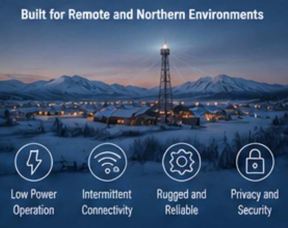 Designed to operate in real-world conditions, even in the most remote locations.