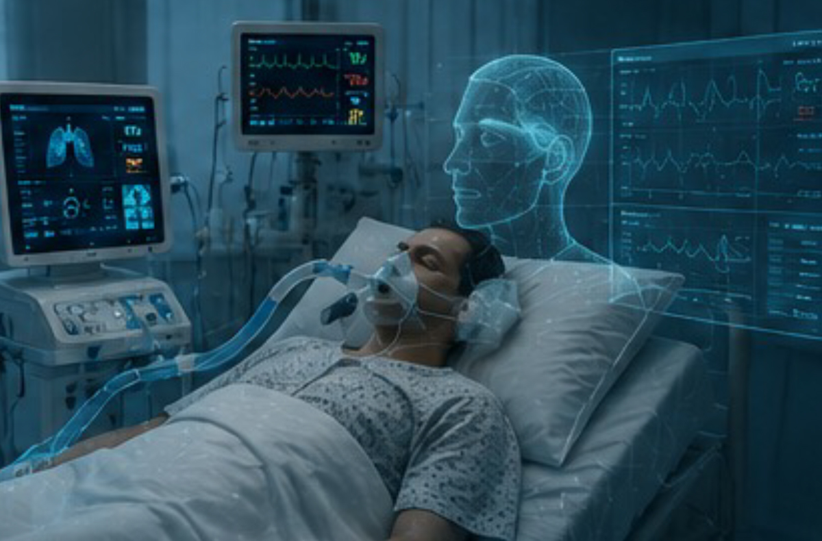 Digital twin of ICU patient for monitoring and therapy evaluation