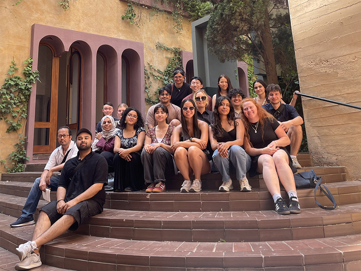 Architectural Science students in Barcelona, Spain for Studio Abroad.