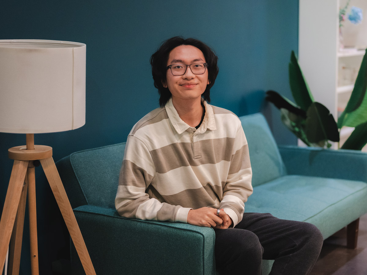 Mathematics and Its Applications student, Benson.