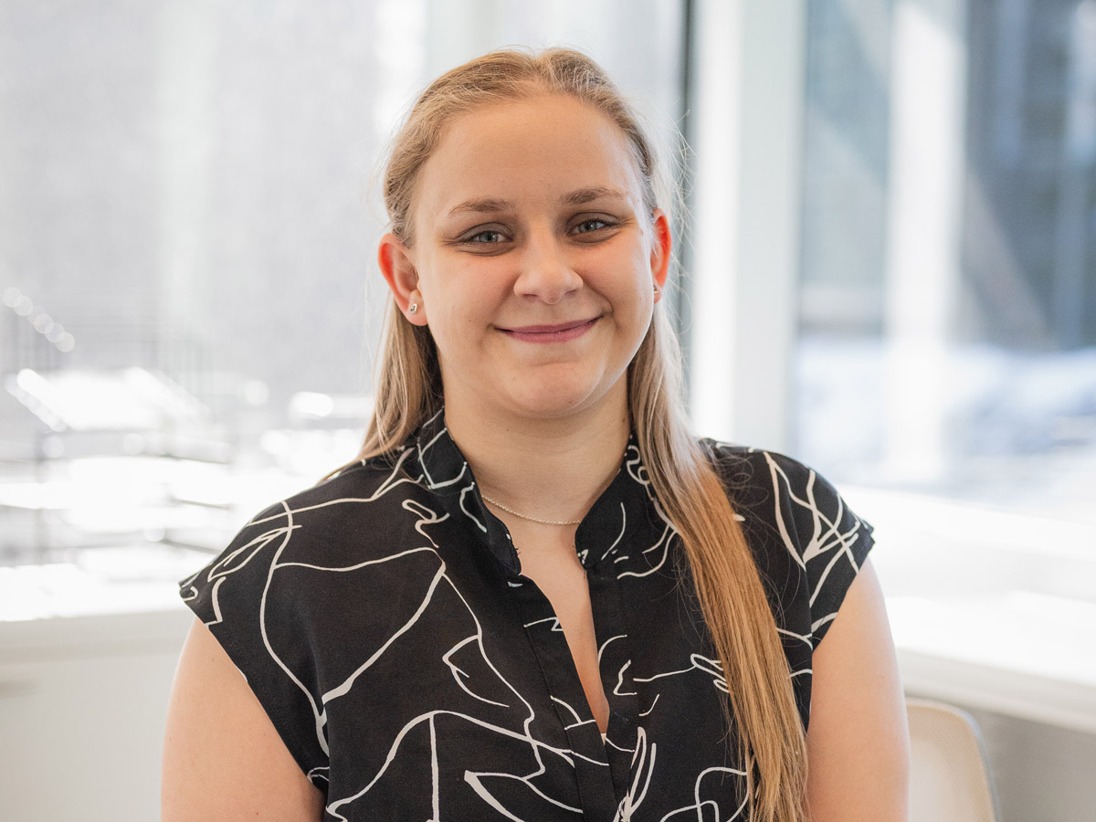 Medical Physics graduate, Kaitlyn Sims.