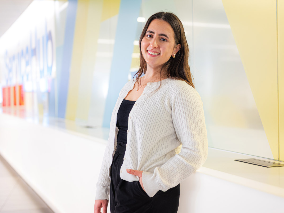 Financial Mathematics alumna, Sophia Rybnik.