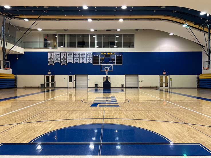 ryerson rams home court 