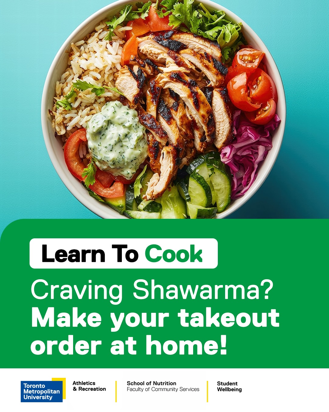 Bowl of tasty Shawarma