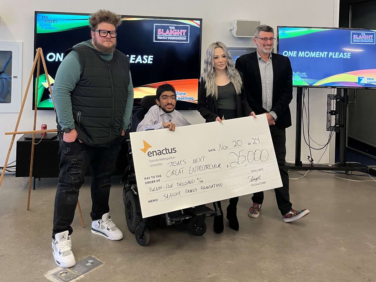 Slaight New Venture Competition - 2024 - Winner