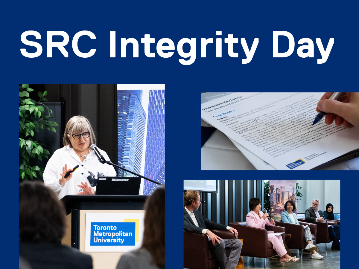 SRC Integrity Day offers engaging lessons on fostering a culture of research integrity at TMU