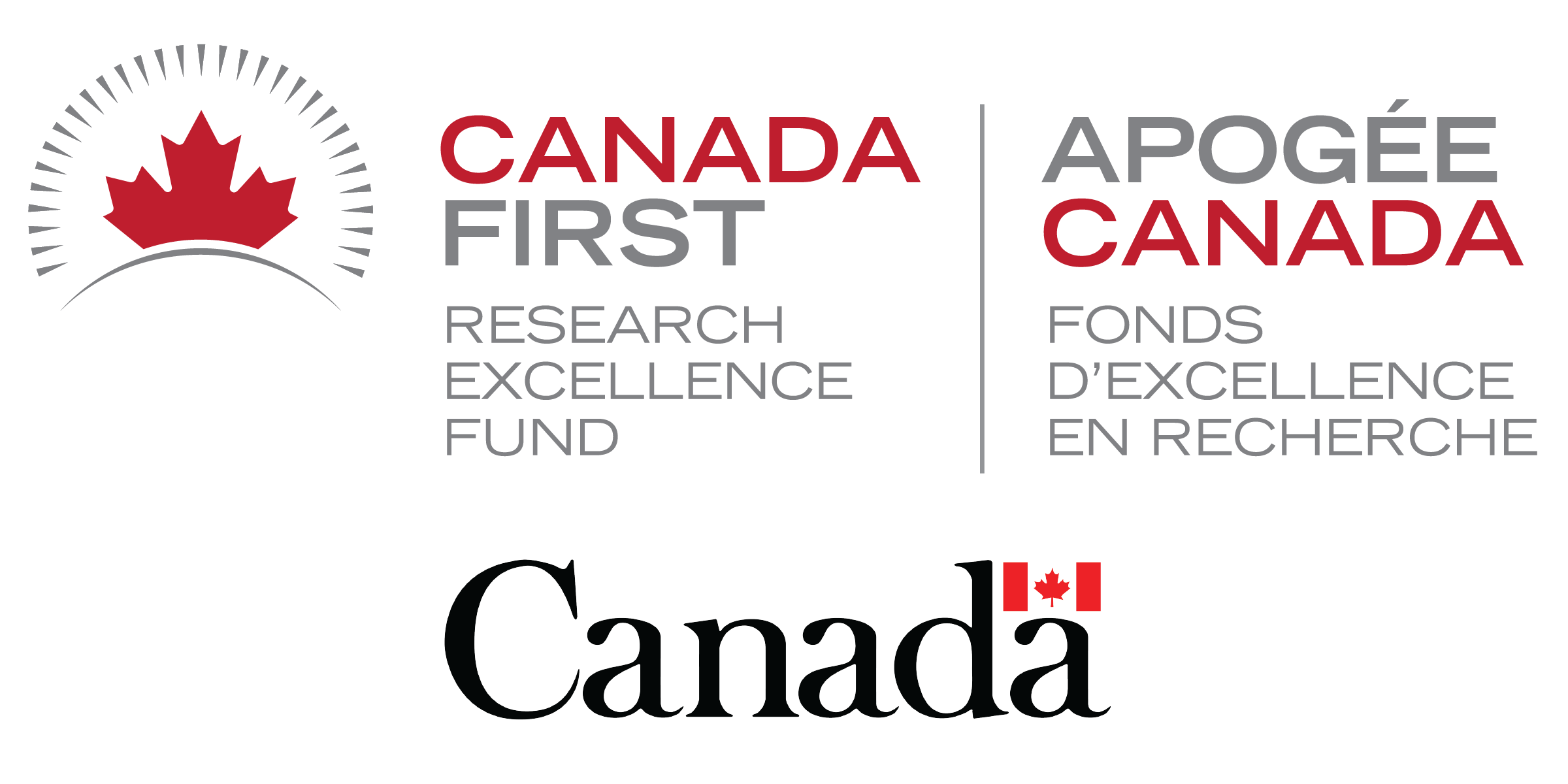 Canada First Research Excellence Fund logo.
