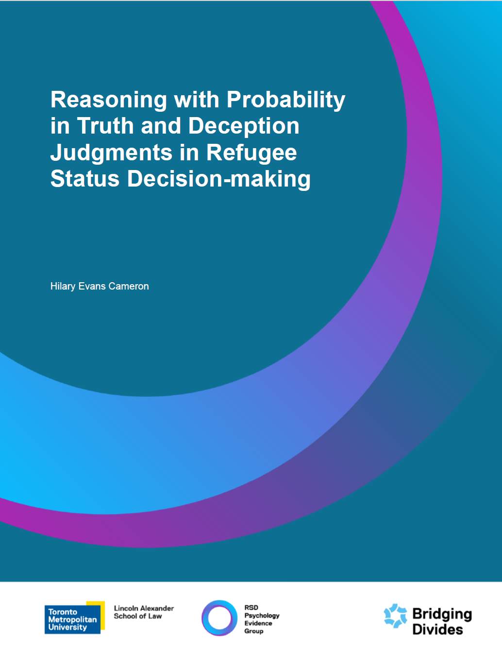 Reasoning with Probability in Truth and Deception Judgments in Refugee Status Determination
