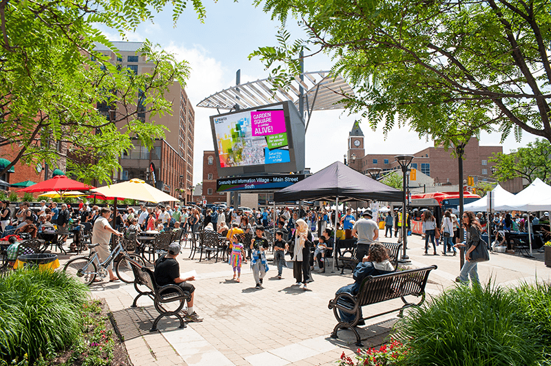 City of Brampton town square