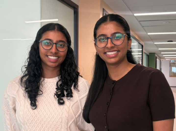 identical twins Shurabi and Swathi Anphalagan