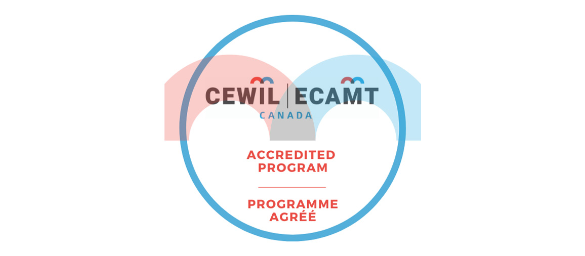 CEWIL Accredited program badge