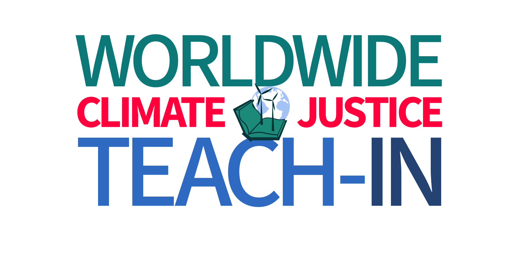 Worldwide Teach-in for climate justice logo