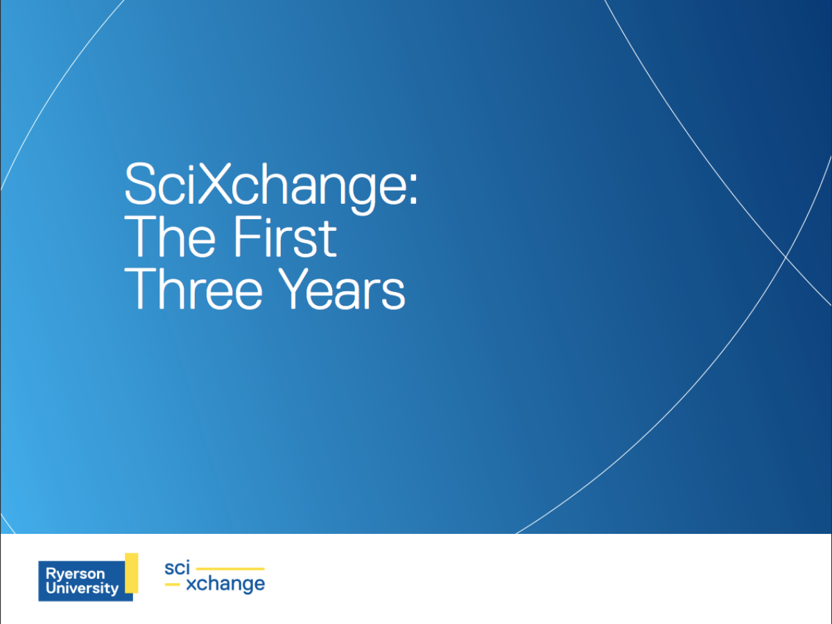 SciXchange: The First 3 Years