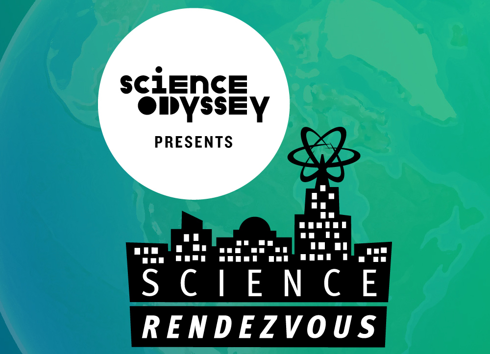 Science Rendezvous logo leads to www.sciencerendezvous.ca/.