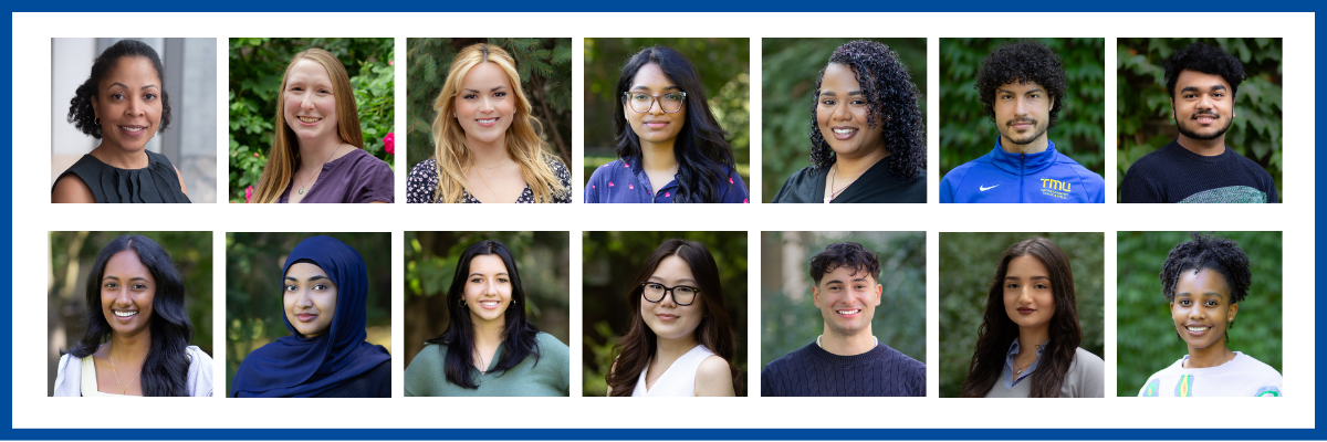 Head shots of our team members. There are 2 rows, each with 5 headshots 
