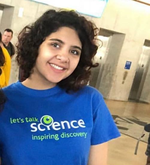 Paniz Volunteer Let's Talk Science