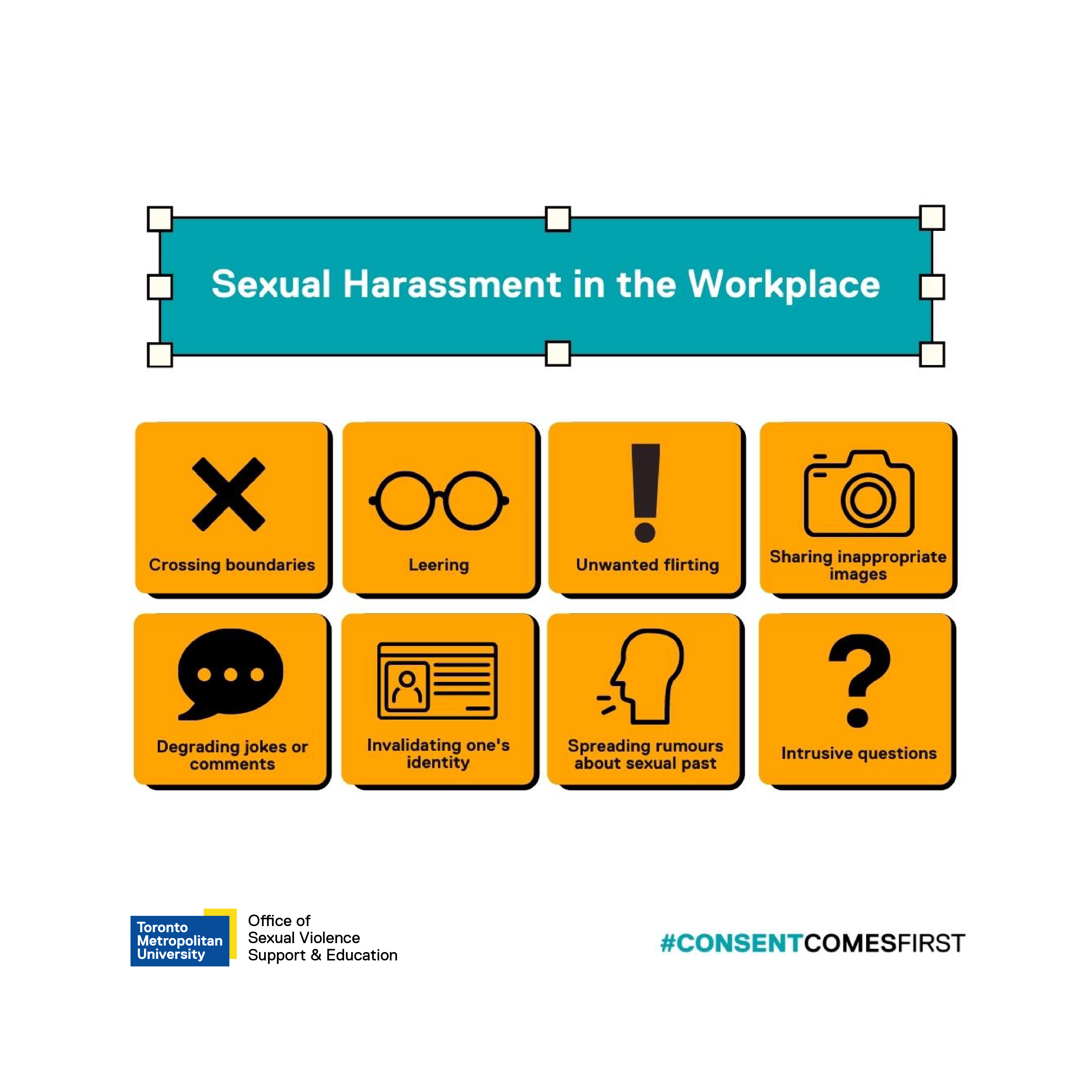 Sexual Harassment In The Workplace Consent Comes First Office Of Sexual Violence Support And