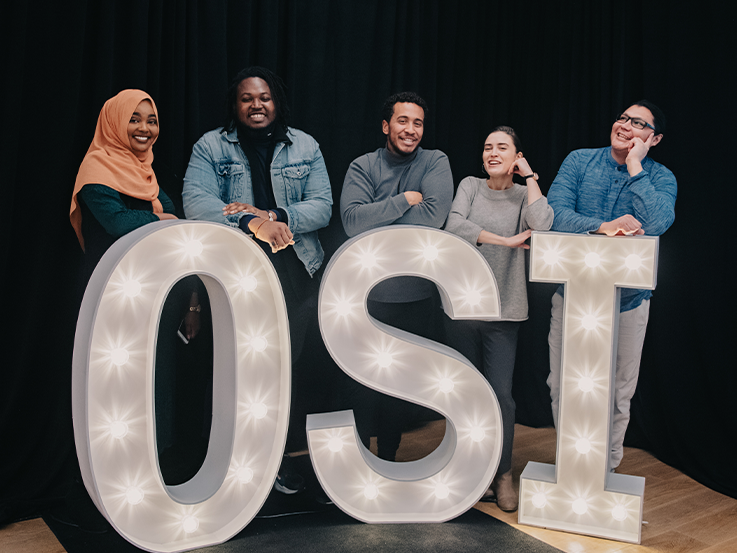 Ryerson community members gather in the SLC Amphitheater for Getting Started in the 6ix. 