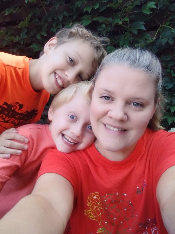 Bree Coleman with children