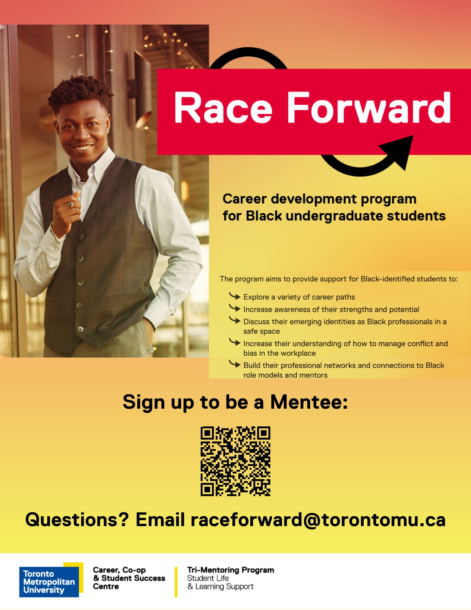 Race Forward Sign up to be a Mentee QR Code - 1
