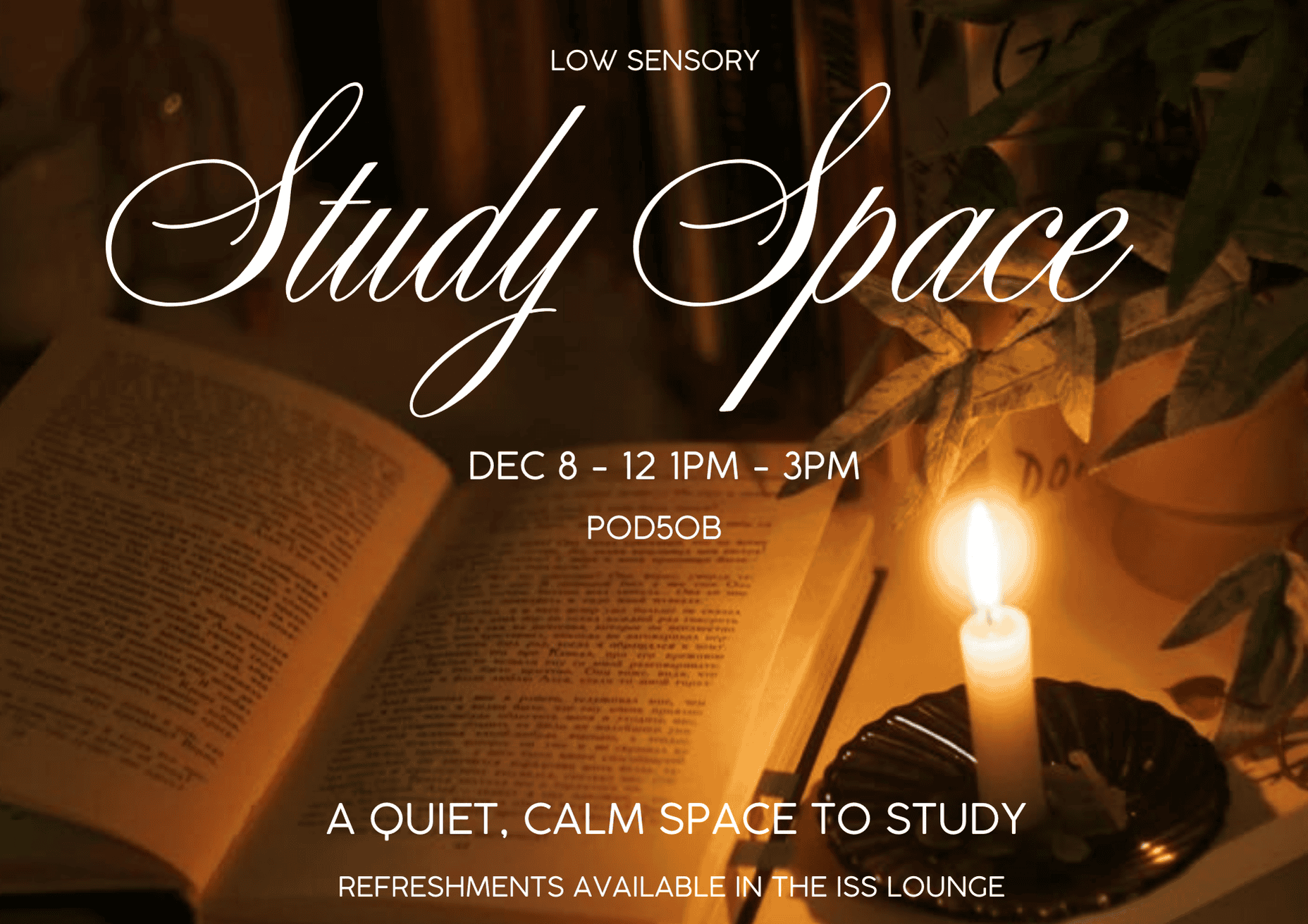 Low Sensory Event Website - 1