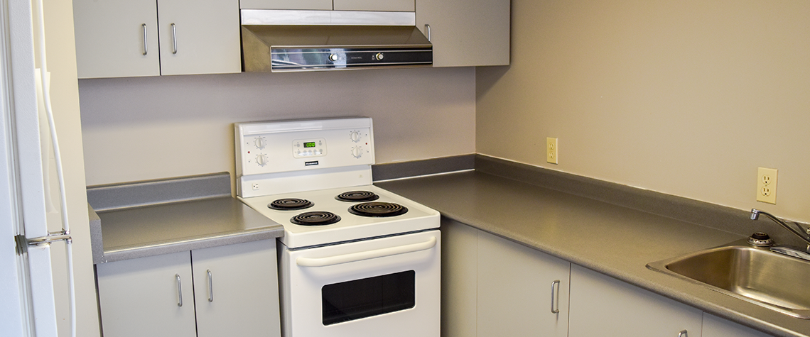 ILC floor kitchen for extended summer stays
