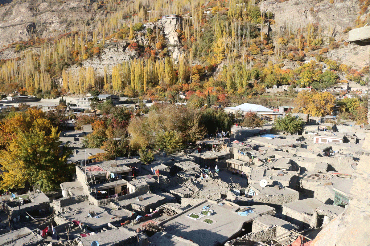 A rural community in Gilgit Baltistan, Pakistan