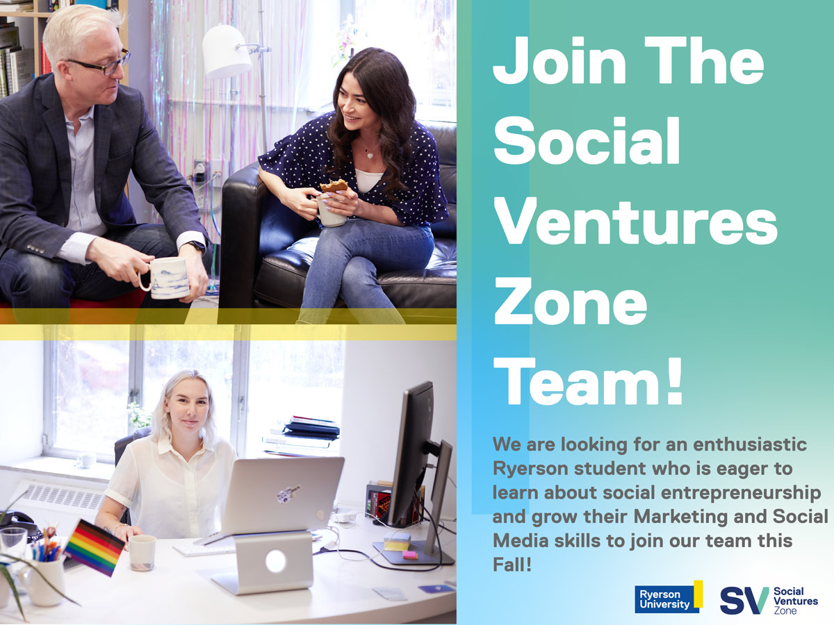 Join the Social Ventures Zone Team