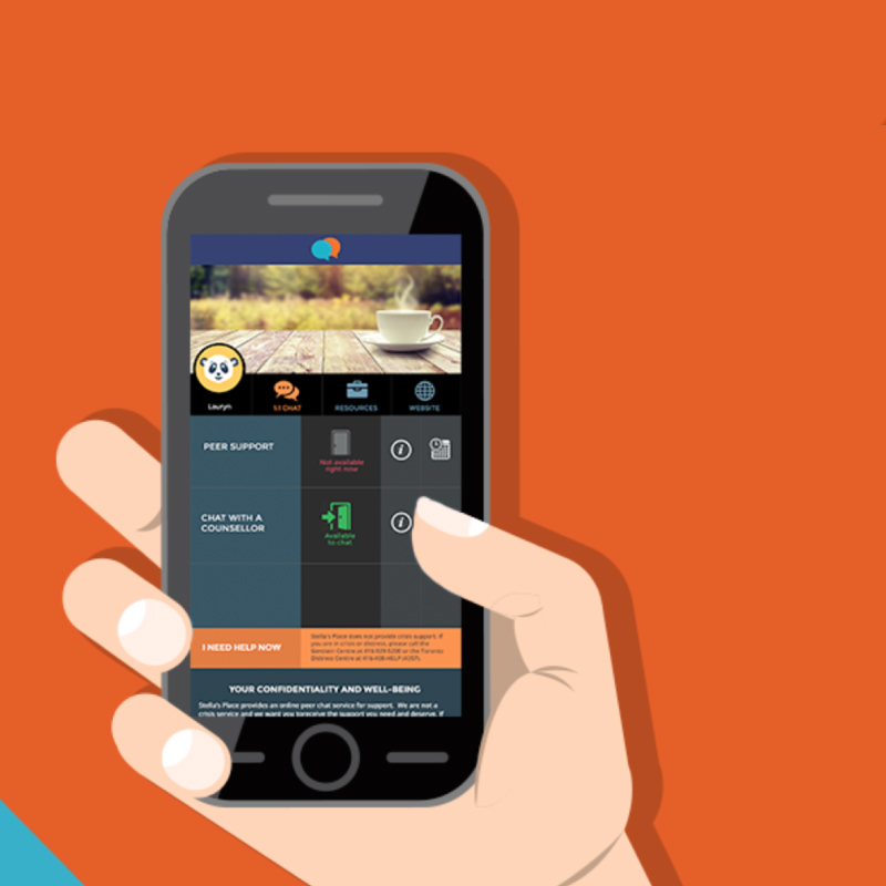 Bean Bag Chat user interface