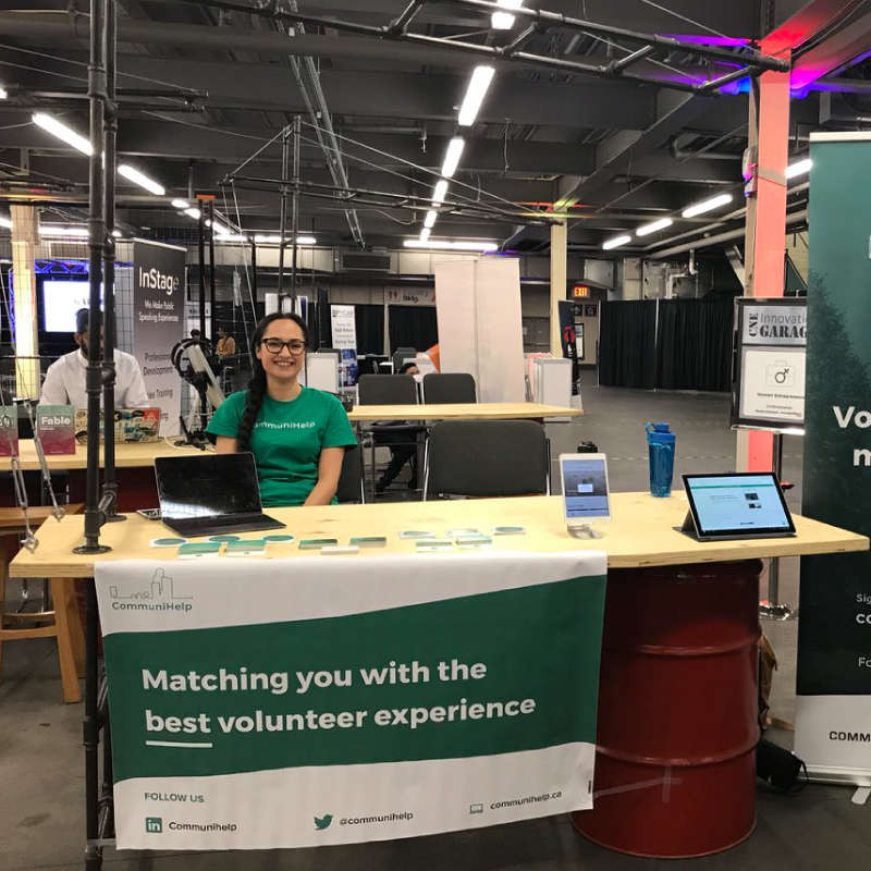 Communihelp booth 