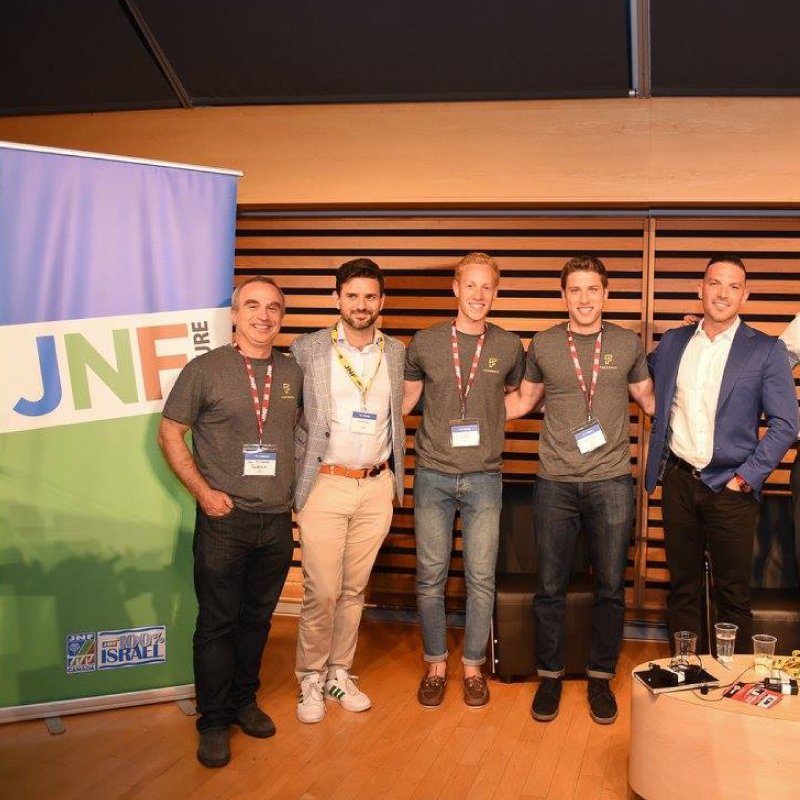 Founders at a Jewish National Fund Canada event