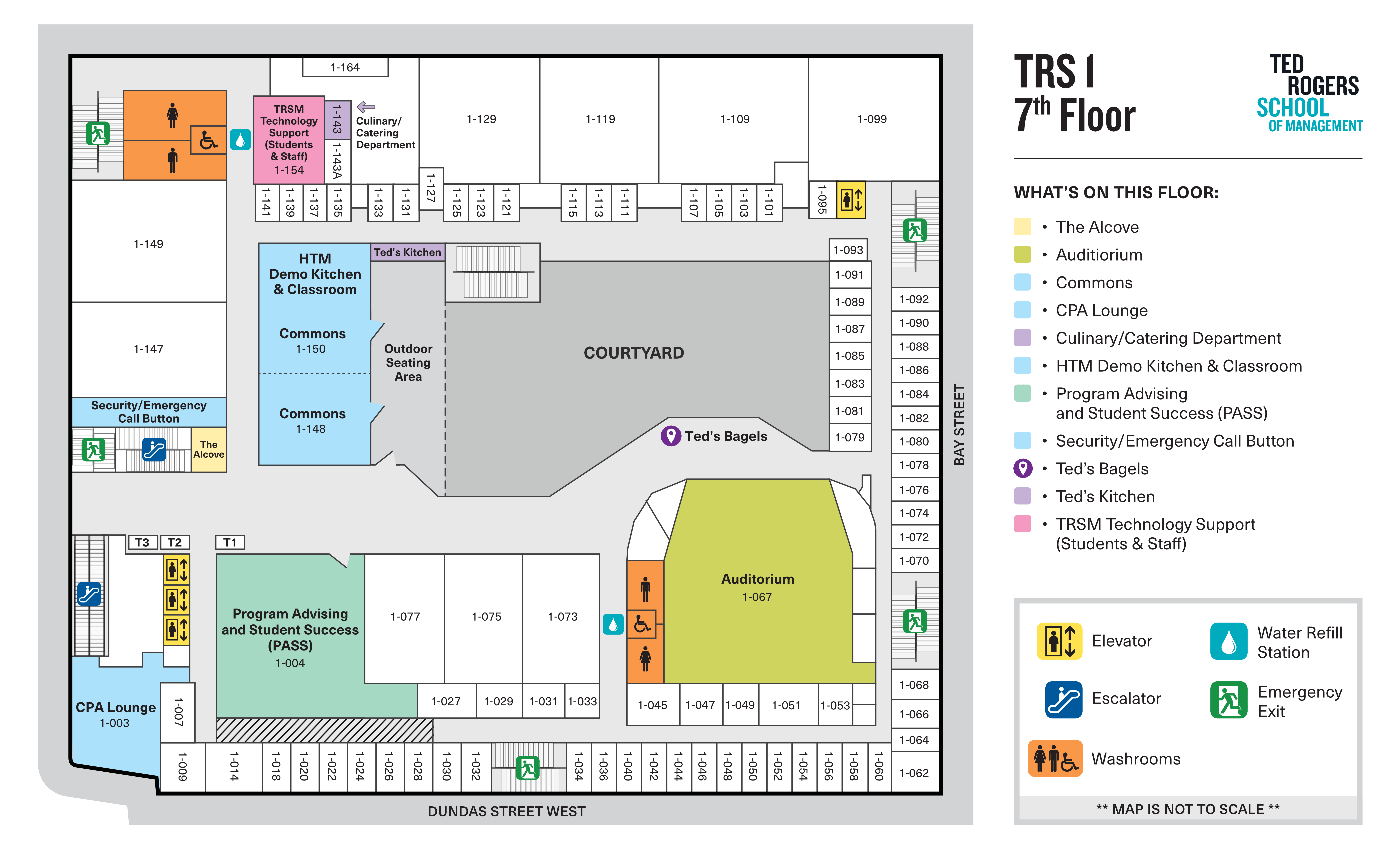 TRSM 7th Floor Map