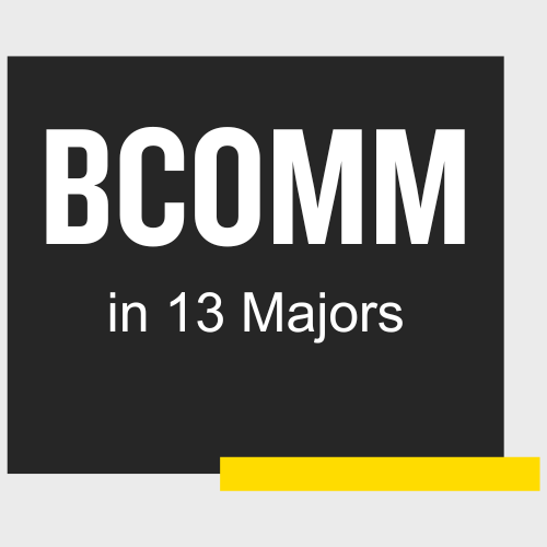 BCOMM in All 13 Majors