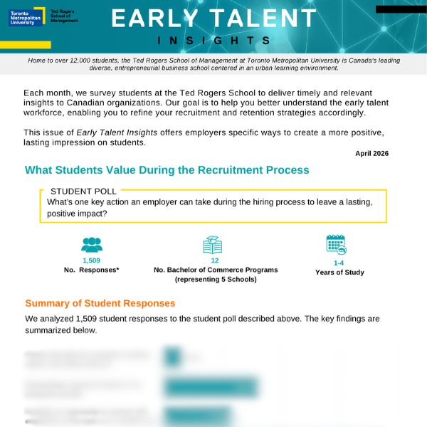 Early Talent Insights - March 2026 Issue