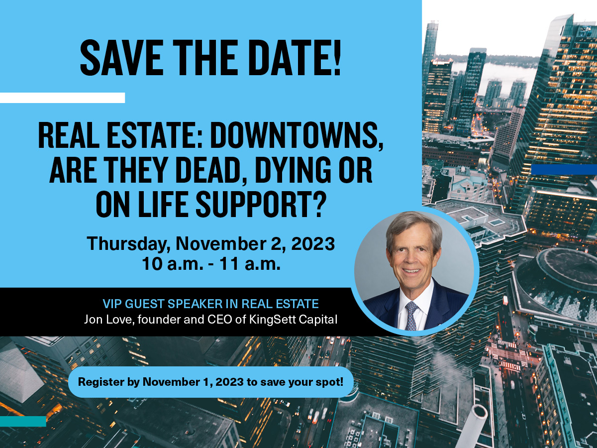 Real Estate: Downtowns – are they dead, dying or on life support? by Jon Love