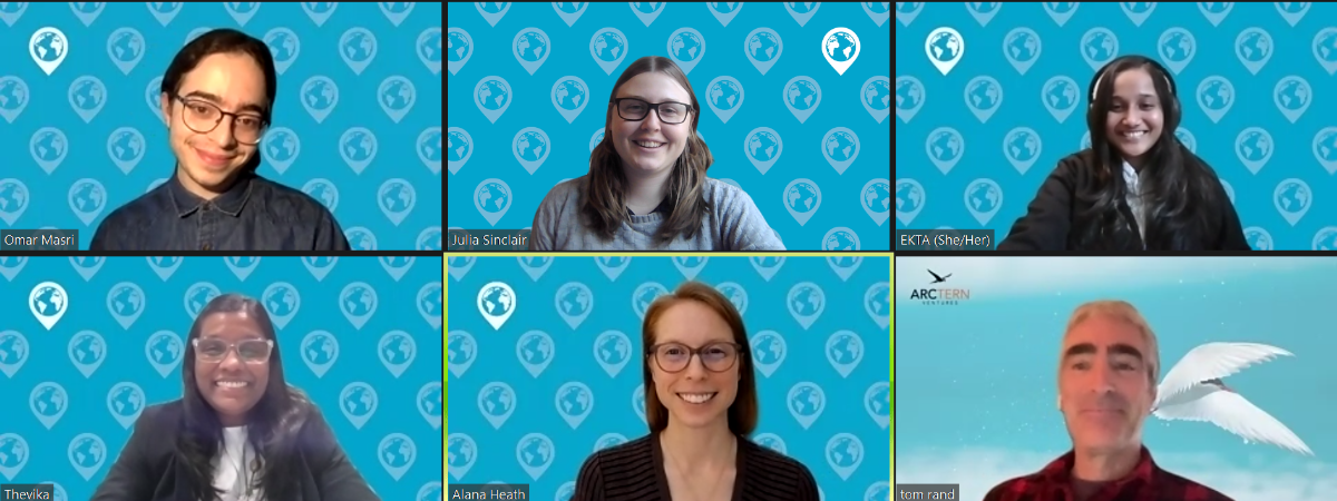 screenshot of Change the World bootcamp virtual meeting