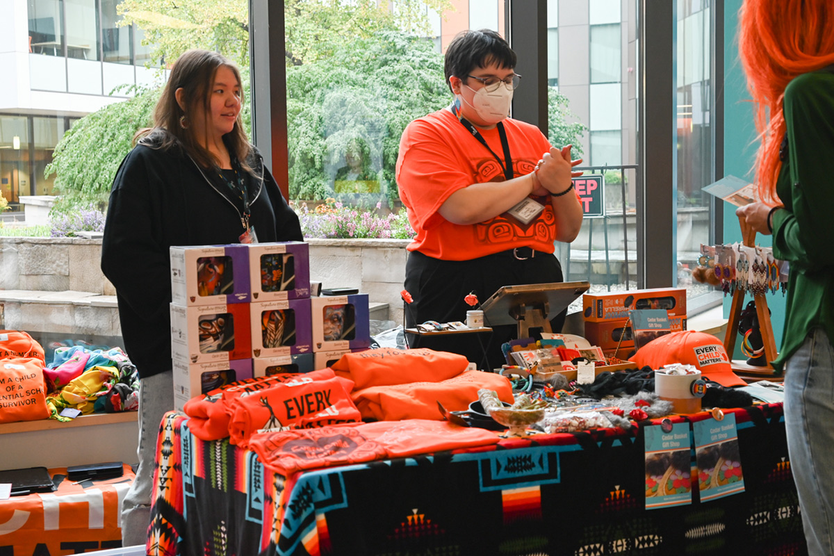 Indigenous crafts on display at the Reconciliation in Business 2023 Conference