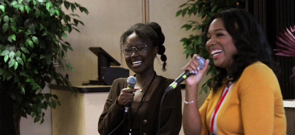 Black Business Student Association panel speakers at conference