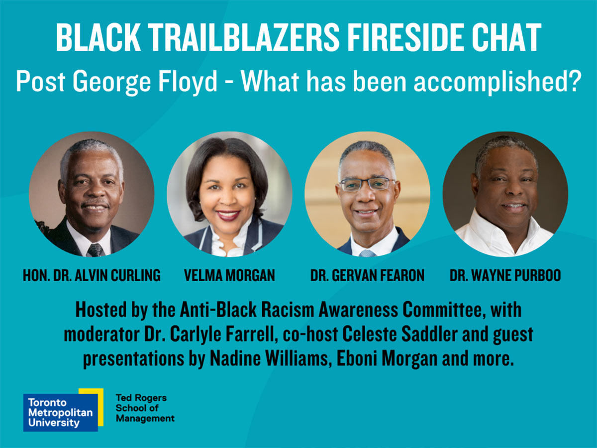 Black Trailblazers Fireside Chat with Hon. Dr. Alvin Curling