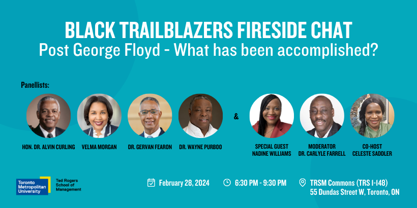 Black Trailblazers Fireside Chat with Hon. Dr. Alvin Curling