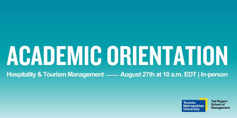 Academic Orientation graphic