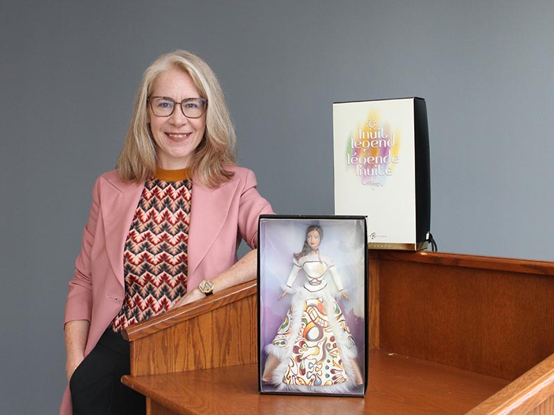 janice rudkowski and inuit legend barbie