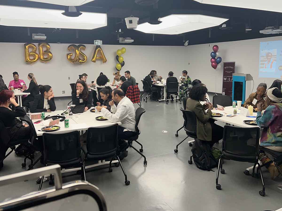 The Black Women in Leadership event facilitated a roundtable discussion with special guests from KPMG, Loblaw Companies and MaRS Discovery District. 