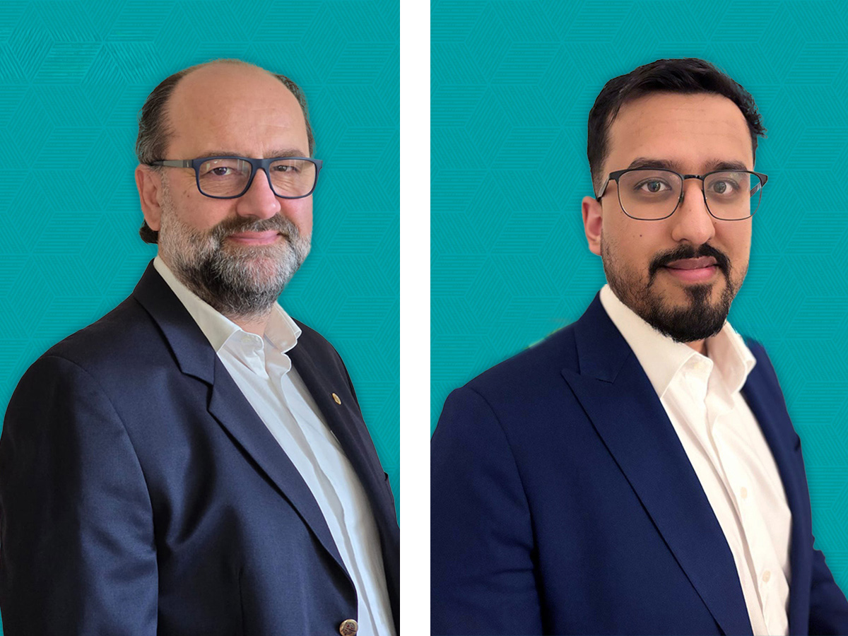 Yardi Scholarship Graduate Award 2025 winners, Sedat Ogeturk and Meet Shah