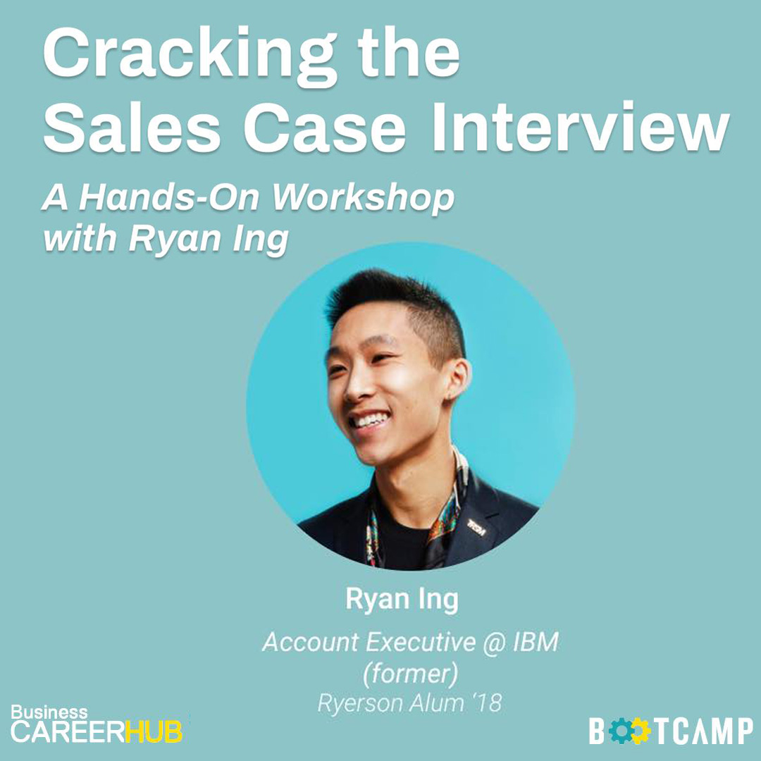 Cracking the Sales Case Interview - Sales Bootcamp by Ryan Ing