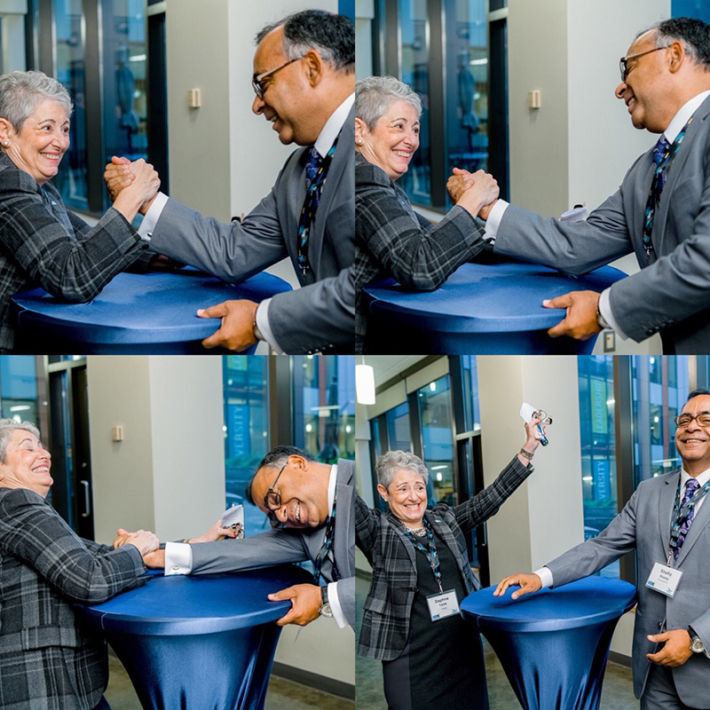 Dean Taras and Shafiq Shamji