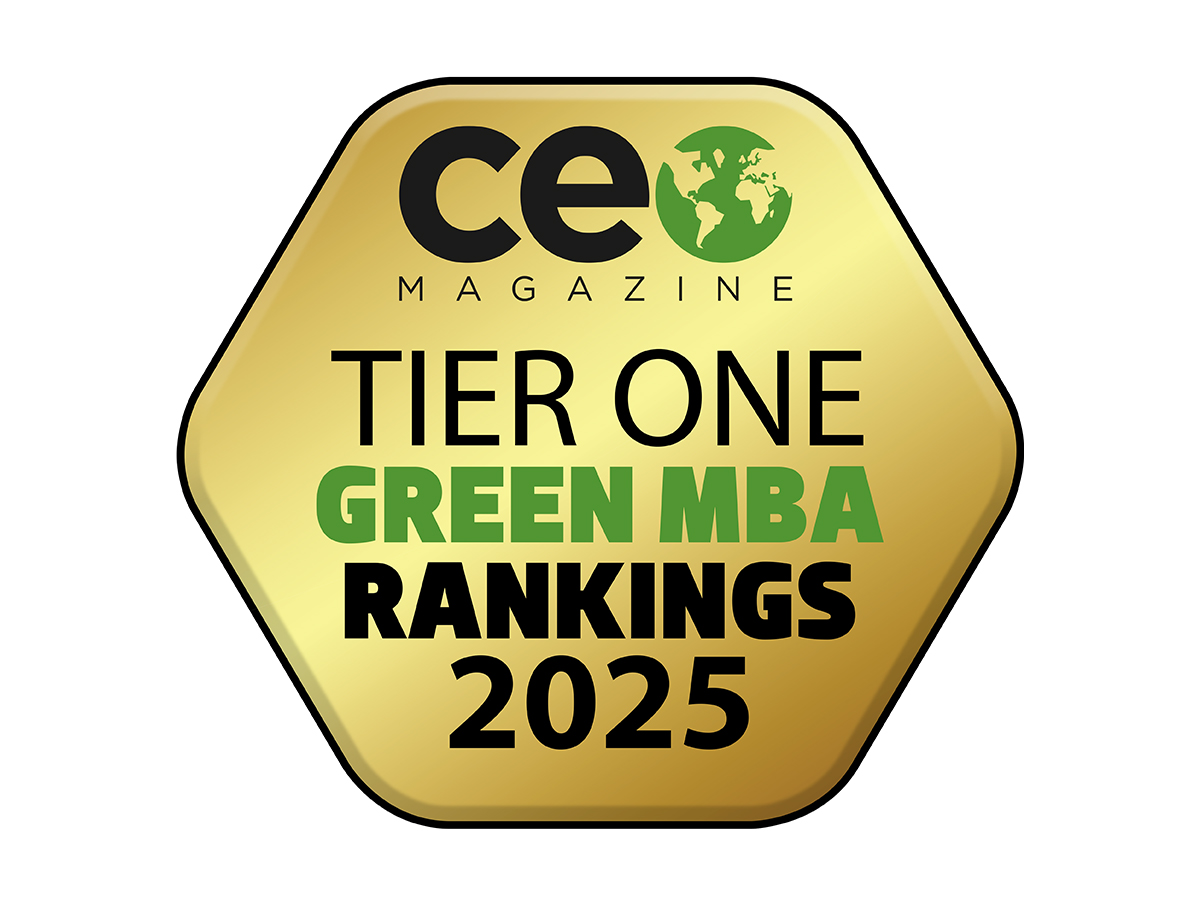 CEO Magazine - Tier One Green MBA Rankings 2025