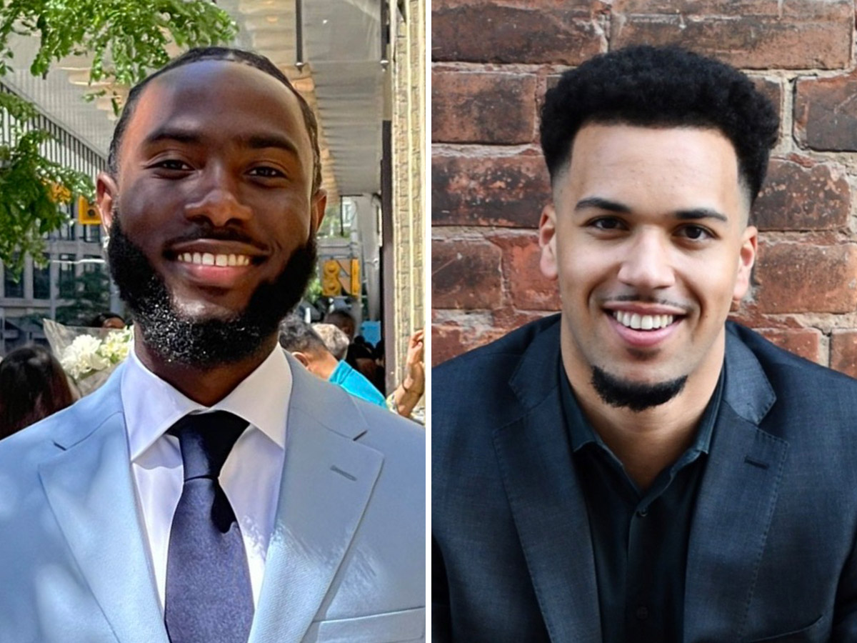 Morgan Blackett and Jacob Kamps